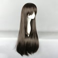thumbnail image 4 of Unique Bargains Wigs for Women 28" Deep Brown Wigs with Wig Cap, 4 of 6