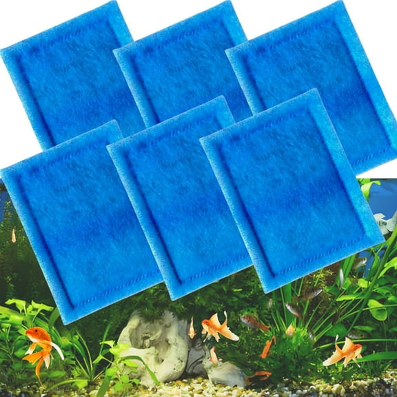 10-20 Gallon Aquarium Filter Replacement for EZ-Change #2, Aquarium Filter Cartridge Fit for AquaTech 10 to 20 Power Filters for Fish Tank(6 Pcs)