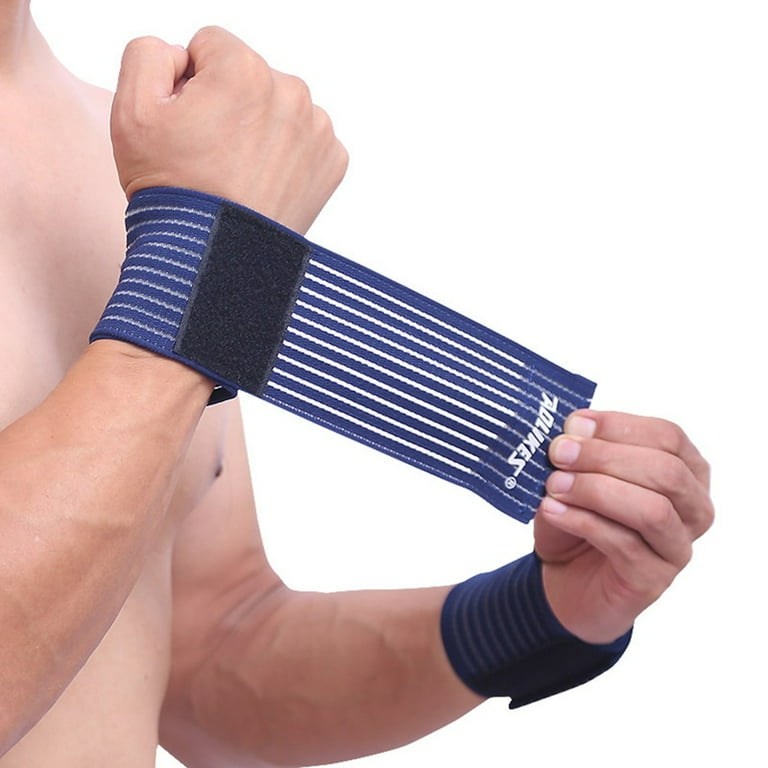 Ame 1pc Wrist Support Breathable Adjustable Compression Forearm Wrap Belt Hand Strap Protector Gym Fitness Weight Lifting Sportswear Walmart