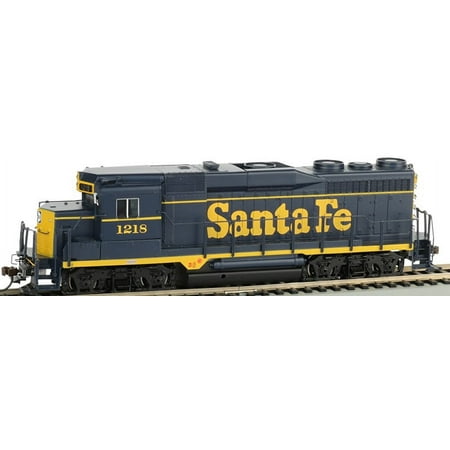 HO GP30 Diesel Locomotive Santa Fe #1218 (Blue/Yellow)