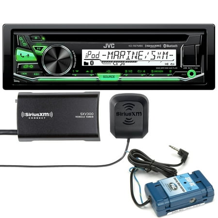JVC KD-R97MBS Marine CD with Steering Wheel Interface and Sirius XM
