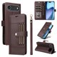thumbnail image 4 of FOXDOCK Funda tipo Cartera para iPhone 17 Air – Cubierta de Cuero PU con Múltiples Ranuras, Bolsillo para Efectivo y Correa de Muñeca, 4 of 6