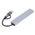 thumbnail image 3 of Tipo-C USB 3.0 Hub Plug and Play USB Hub Expander para computadora PC (7 puertos) Hugtrwg Nuevos Originales, 3 of 9