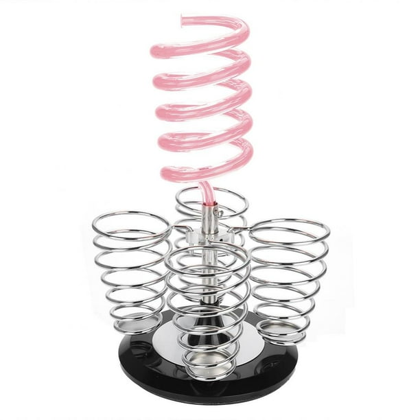 Kritne Hair Dryer Holder, Stainless Steel Base Colorful Desktop Stable