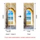thumbnail image 5 of (38.5*200cm*2pcs) 3D effect poster door sticker 12, 5 of 5