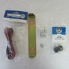 CB Radio mount bracket for COBRA 29 Kit (power cord, knobs, bracket, mic clip)