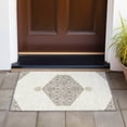 thumbnail image 6 of Addison Rugs Chantille Indoor/Outdoor Traditional Vintage Ivory Washable Rectangle Rug, 1'8" x 2'6", 6 of 6