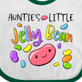 thumbnail image 4 of Inktastic Aunties Little Jellybean Cute Easter Candy Boys or Girls Baby Bib, 4 of 4