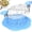 Sky Blue, variant on Chicken Shredder Large Chicken Breast Shredder Tool Twist with Brush&Fork, Visible Meat Shredder Machine, Strong Anti-Slip Strip, Ergonomic Handle, BPA Free, Suitable for Pork Beef Chicken