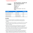 thumbnail image 2 of Rear Shock Absorber - Compatible with 2016 - 2022 Ford Transit-250 2017 2018 2019 2020 2021, 2 of 2