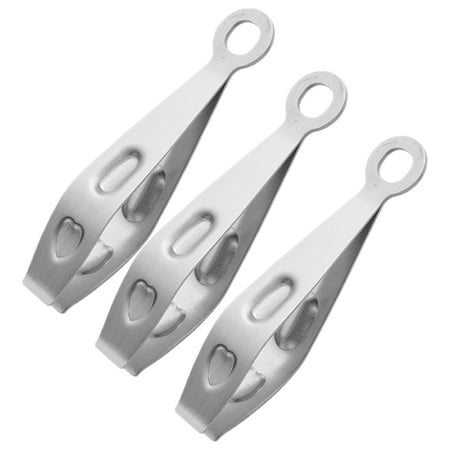 

3Pcs Fish Bone Tweezers Fish Tweezers Kitchen Tweezers Fish Bone Pliers Pig Hair Tweezers