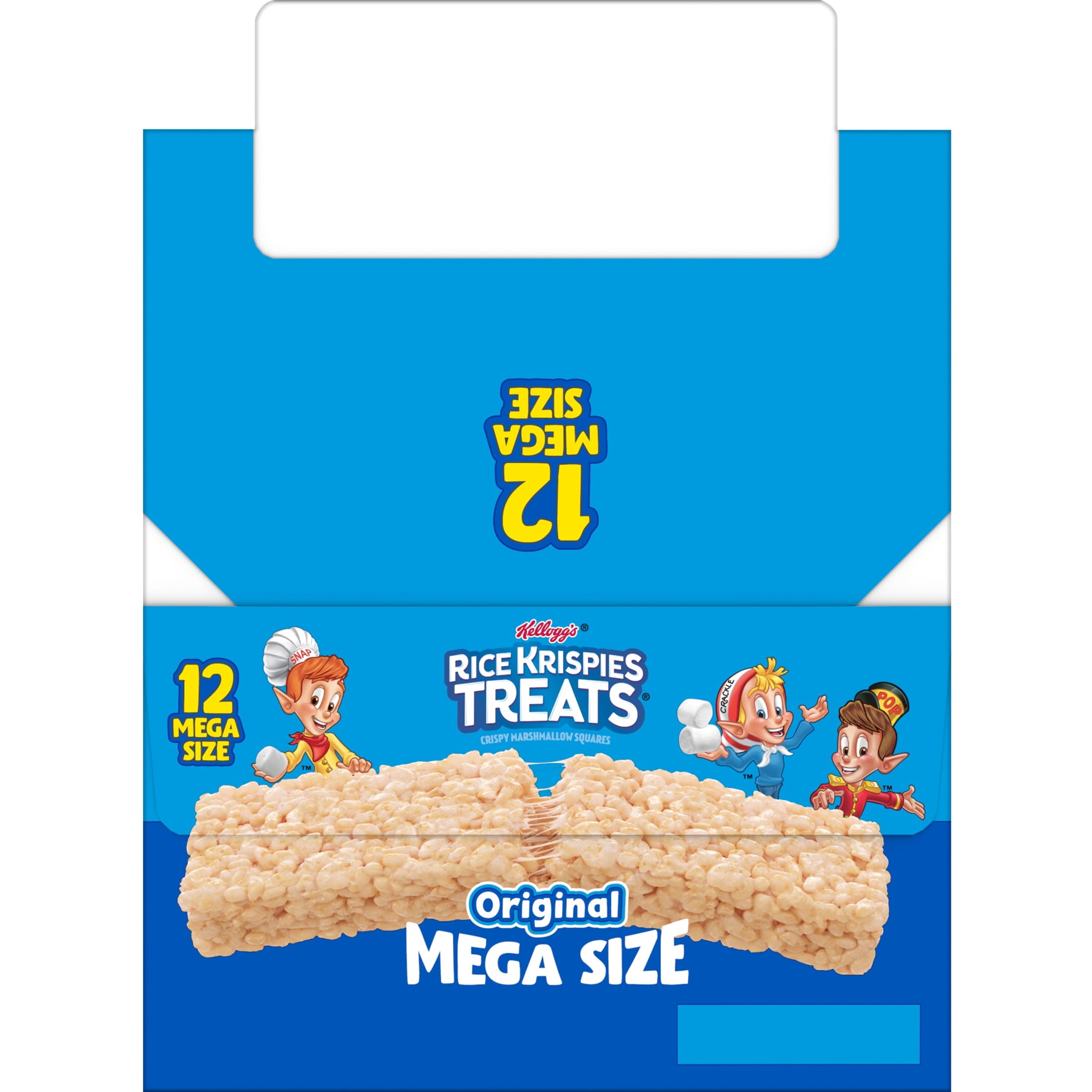 Rice Krispies Treats Original Chewy Large Marshmallow Snack Bars, Kids Snacks, 26.4 oz, 12 Count