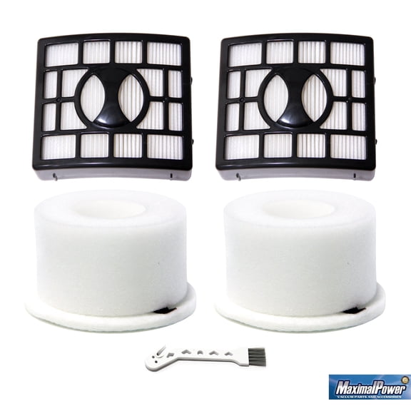 MaximalPower Replacement HEPA Filter Kit for Shark Rotator Powered Lift-Away NV680 & NV800 Series, 5-Piece Set