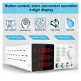 thumbnail image 5 of Lab Programmable Power Supply 30V 10A 60V 5A 120V 3A Find Regulated DC Power Supplies Adjustable High Precision Memory Function ,Test accurately, 5 of 7