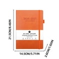 thumbnail image 2 of A5 Weekly And Monthly Planner 2026 With Elastic Strap Binding For Organization And Goal Tracking, 2 of 4