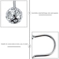 thumbnail image 3 of FOMIYES 12Ud Para De Ducha Con Material Resistente Y En Plata, 3 of 8