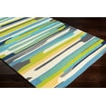 Mark&Day Outdoor Area Rugs, 5x8 Leader Modern Indoor/Outdoor Emerald ...