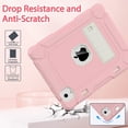 thumbnail image 2 of BMOUO Case for iPad Air 11-inch M4 (2026) / M3 (2025) / M2 (2024), iPad Air 5th (2022) / 4th Generation (2020) 10.9 Inch, Shockproof Protective Cover Case with Built-in Stand/Pencil Holder, Navy Blue, 2 of 7