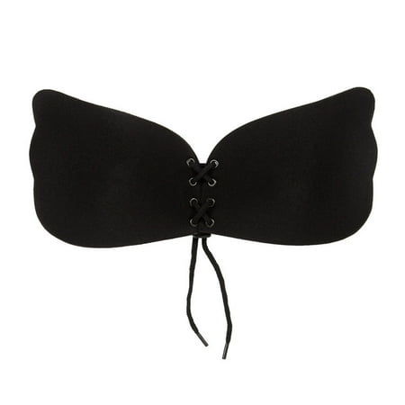 Women's Self Adhesive Bras Invisible Bra Strapless Backless Bra Airy Push up Bra