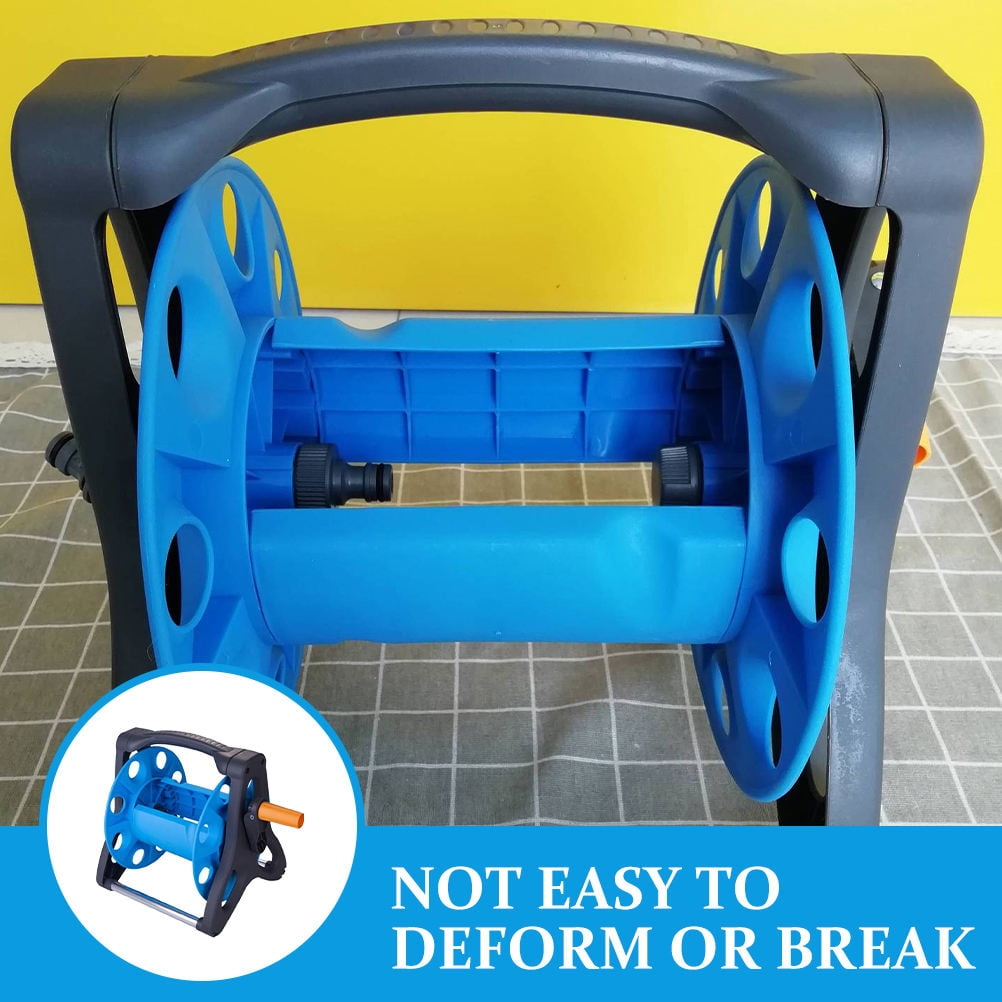 CTIRCHIU Garden Hose Reel Holder with Smooth Finish for Easy and Neat Hose Storage and Organization