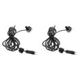 thumbnail image 1 of 2X Luz para Fuente de Agua RGB de 6 LED, CA 12 V, con Conexión de 2 Pines, Luces Subacuáticas para Estanques, para Piscinas y Jardines., 1 of 8