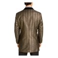 thumbnail image 2 of Tallia Men's Velutti Metallic Velvet Trim Top Coat Yellow Size Medium, 2 of 4