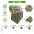 thumbnail image 5 of Spring Country Table Runner Linen Burlap Table Runner 108 Inches Long Nature Landscape Wildflower Botanical Scene Dresser Scarves for Kitchen Island Coffee Dining Room Party Holiday Decor 13"x108", 5 of 8