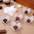 thumbnail image 3 of 50 unidades de papel para cajas de bombones, moldes de chocolate, copas para trufas, envoltorio para dulces de boda, 3 of 8