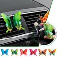 thumbnail image 4 of Wmool Dynamic Butterfly Car AirOutlet Perfume Clip Auto Center ~ю Decoration H0A9~, 4 of 9