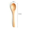 thumbnail image 6 of Grandest Birch Stirring Spoon Food Grade Smooth Surface Wood Handmade Cooking Stirring Spoon with Ergonomic Handle for Home Food G, 6 of 8