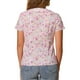 thumbnail image 3 of CAMISA DE VERANO PARA MUJER ATHLECHIC CON COLLAR PETER PAN, BOTONES EN LA PARTE FRONTAL, BLUSA VINTAGE DE FLORES, TALLA S, ROSA CLARO, 3 of 6