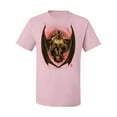 thumbnail image 2 of Wild Bobby, Dragon Sitting on Skull, Pop Culture, Men Graphic Tees, Light Pink, Medium, 2 of 3