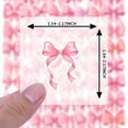 thumbnail image 6 of 35pcs-50pcs Pink Ribbon Stickers Kids Decorative Stickers Bow DIY Stickers for Suitcase Phone Laptop, 6 of 9