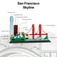 thumbnail image 4 of Apostrophe Games San Francisco Skyline Building Block Set (459 piezas) Incluye el puente Golden Gate y más - Modelo de arquitectura para niños y adultos, 4 of 5