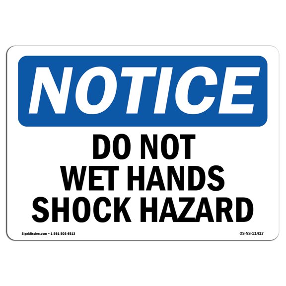 OSHA Notice Sign - Do Not Work On This Equipment |  Aluminum Sign | Protect Your Business, Construction Site, Warehouse & Shop Area |  Made in the USA