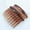 Dark Coffee, variant on 2pcs 2.95inch 17-tooth Plastic Hair Comb in Bag