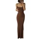 thumbnail image 1 of SAYOO Vestido de cola de pez sin mangas para mujeres SAYOO moda, 1 of 7
