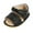 Black, variant on Mikilon Baby Boys Girls Sandals Soft Non-Slip Rubber Sole Prewalker Flat Walking Shoes Sandals for Little Girls 12-18 Months Summer Deal