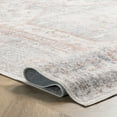 thumbnail image 5 of nuLOOM Jacquie Machine Washable Vintage Floral Light Grey 9' x 12' Transitional Area Rug, 5 of 9