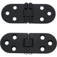 thumbnail image 3 of LoonWear Butler Tray Hinge 2PCS Black Sewing Machine Table Folding Flip Top Hinge with 12PCS Screws, 3 of 5