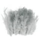 thumbnail image 1 of Uxcell 100 Paquete de Plumas para Manualidades Gris 1.57-3.15 pulgadas Plumas Naturales Esponjosas para Decoraciones de Bodas, 1 of 6