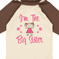 thumbnail image 4 of Inktastic The Big Sister Girls Long Sleeve Baby Bodysuit, 4 of 5
