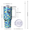thumbnail image 2 of Camouflage 40oz Tumbler– Stainless Steel Insulated Tumbler with Handle and Straw, Large Capacity Travel Cup for Hot & Cold Drinks, 2 of 6