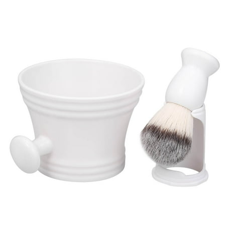 Shaving Kit for Men's Shaving Brush Holder Stand Soap Bowl Mug Hair Beard Brush