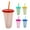 Green, variant on Cheers.US 700ml Color Changing Cups, Plastic Cups Reusable Tumbler with Lids and Straws,Adult Children Cold Drink Cups, Smoothie Cups, Iced Coffee Cups, Party Cups