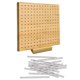 thumbnail image 2 of Tablero de Bloqueo de , Tablero Perforado para , 8 Pulgadas con Clavijas para Tejer Madera, 2 of 9
