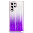 thumbnail image 4 of Samsung Galaxy S23 Ultra Case, Rosebono Bling Glitter Sparkle Laser Purple Ultra Transparent Skin Cover Shockproof Case for Samsung Galaxy S23 Ultra, 4 of 4
