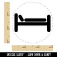 thumbnail image 2 of Bed Sleeping Self-Inking Rubber Stamp Ink Stamper - Pink Ink - Small 3/4 Inch, 2 of 7