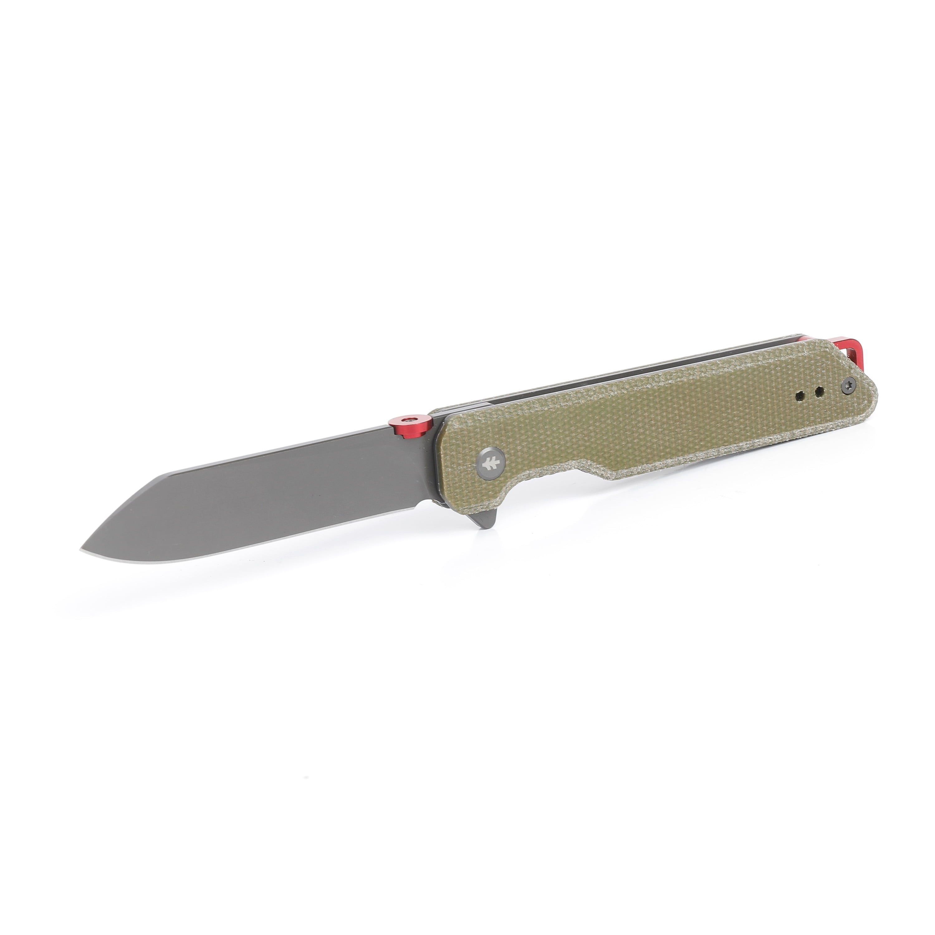 Swiss Tech 7" Ball Bearing Assisted Flipper Pocket Knife, 3" AUS8 Steel Blade, 4" Canvas