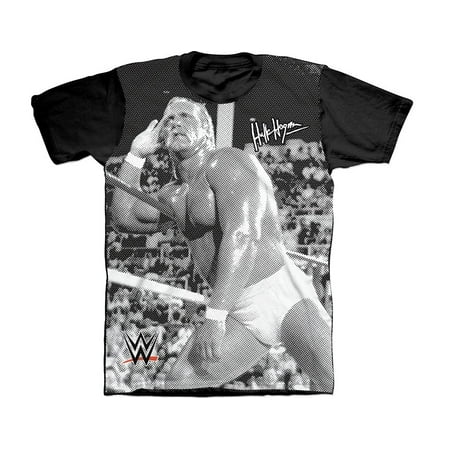 WWE Hulkamania Hulk Hogan Retro Adult T-Shirt